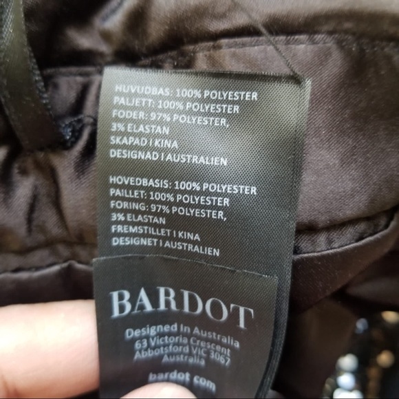 NEW Bartot Disco sequins black halter jumpsuit 8 - Picture 12 of 16